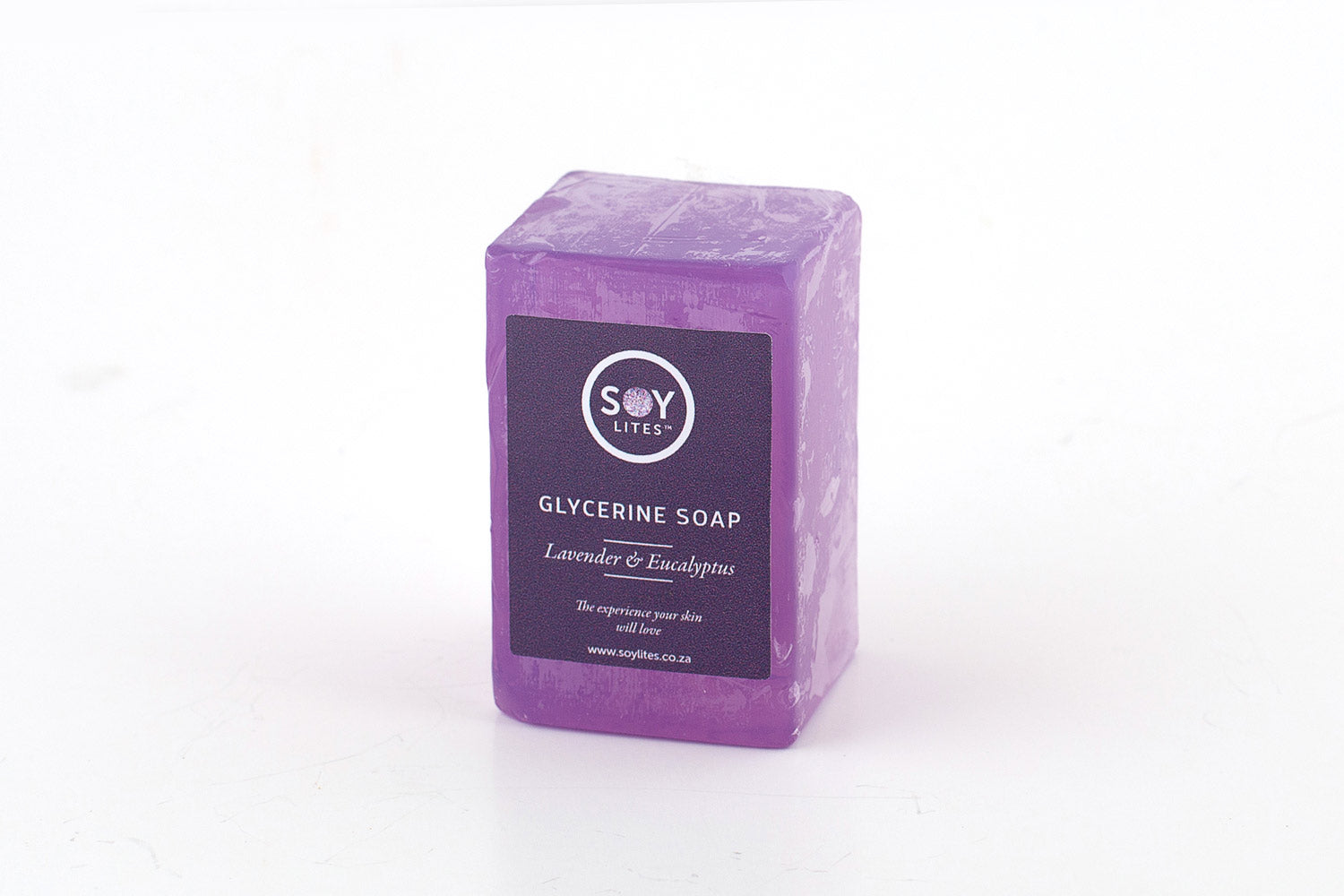 Hand made Lavender glycerine soap.  Fun color of purple!